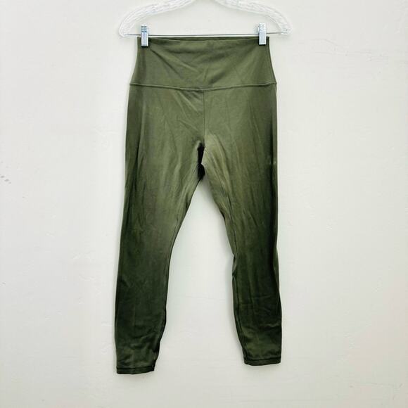 CRZ Green Leggings ankle active work out daily women’s medium - Picture 1 of 10